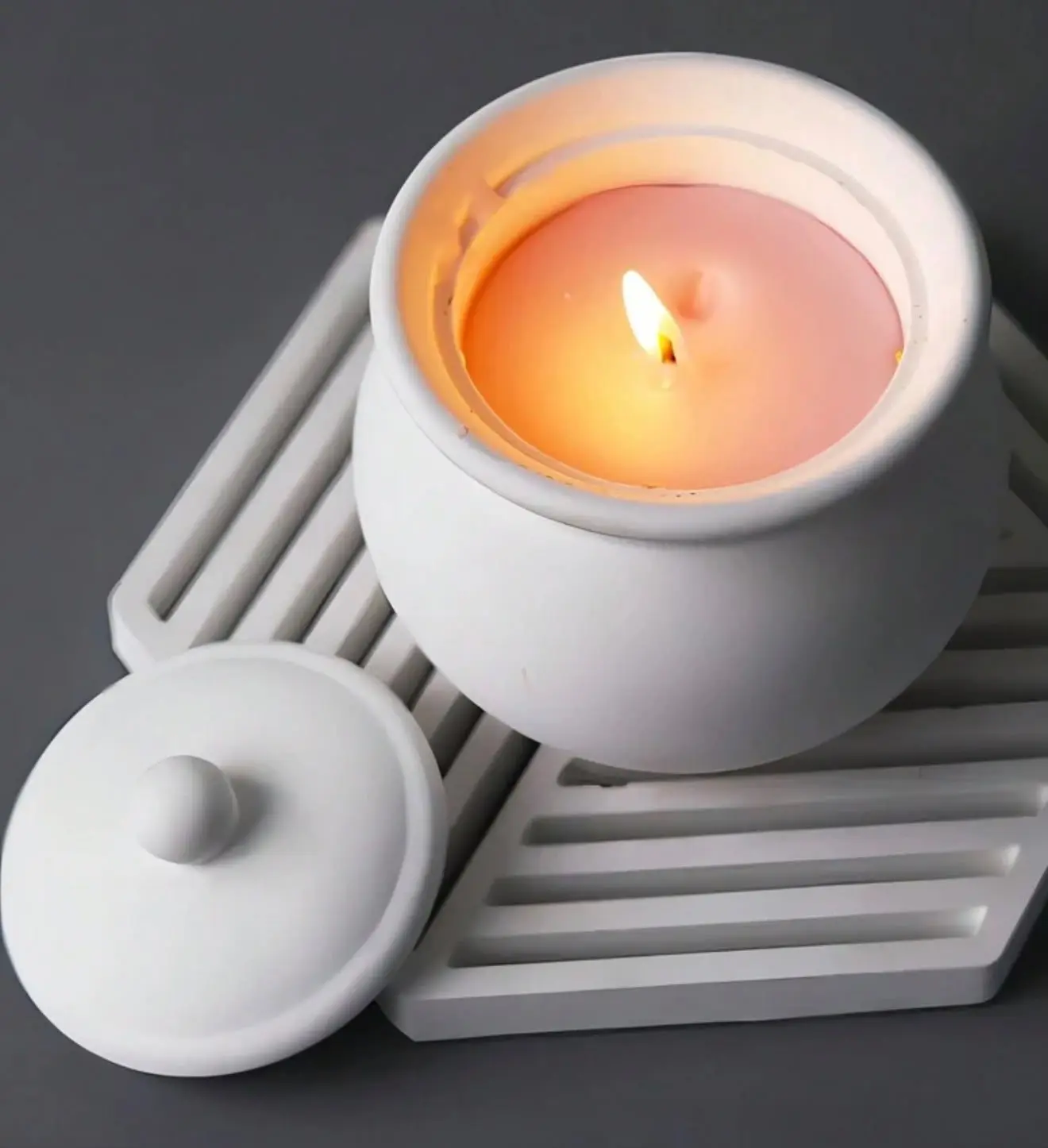 Container mold With Lid